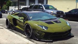 Lamborghini Aventador LP750-4 Superveloce Roadster by Liberty Walk & RDB LA 2020 года 